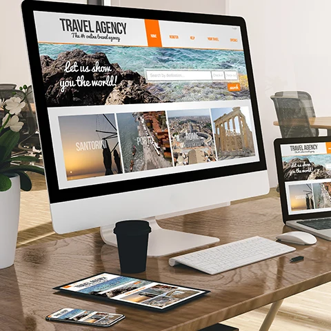 building a custom website