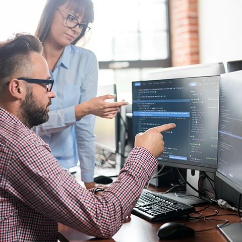 building a custom website